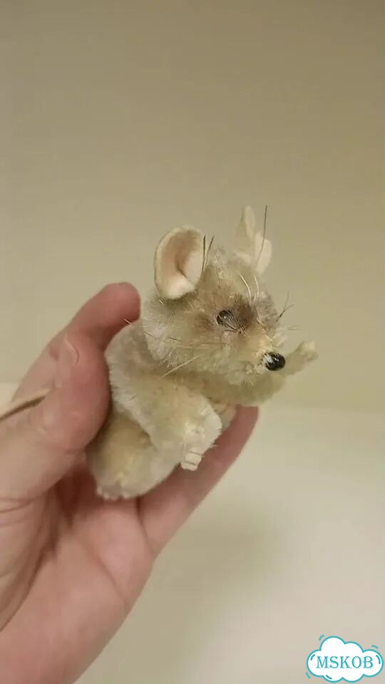 Винтажная мышка, мышь Steiff фото 1