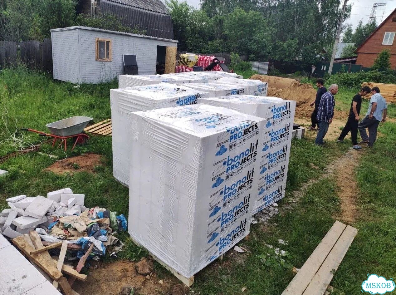 Газоблок Бонолит д 500 фото 3