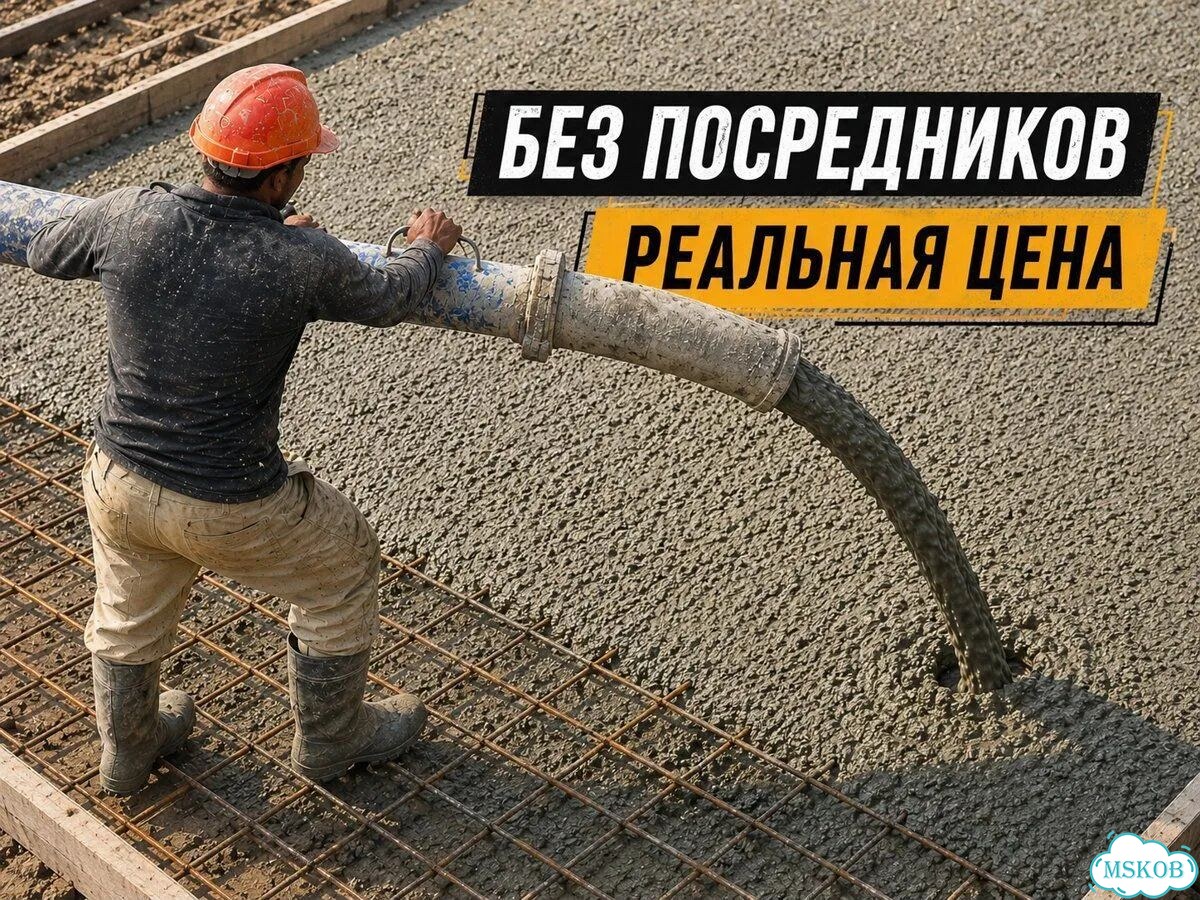 Бетон с доставкой с завода фото 1