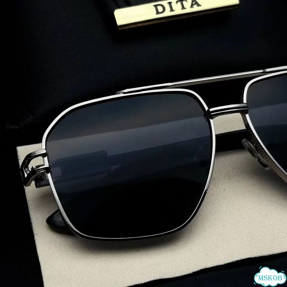 Очки dita -чёрные градиентные фото 5