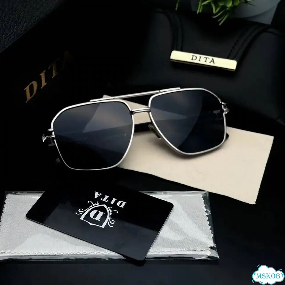 Очки dita -чёрные градиентные фото 9
