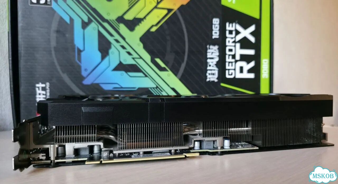 Nvidia RTX 3080 Gainward Chasing Wind фото 7