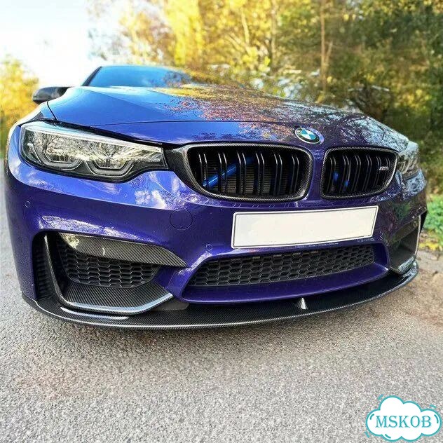 Решетка радиатора BMW F32 F80 F82 мокрый карбон фото 2