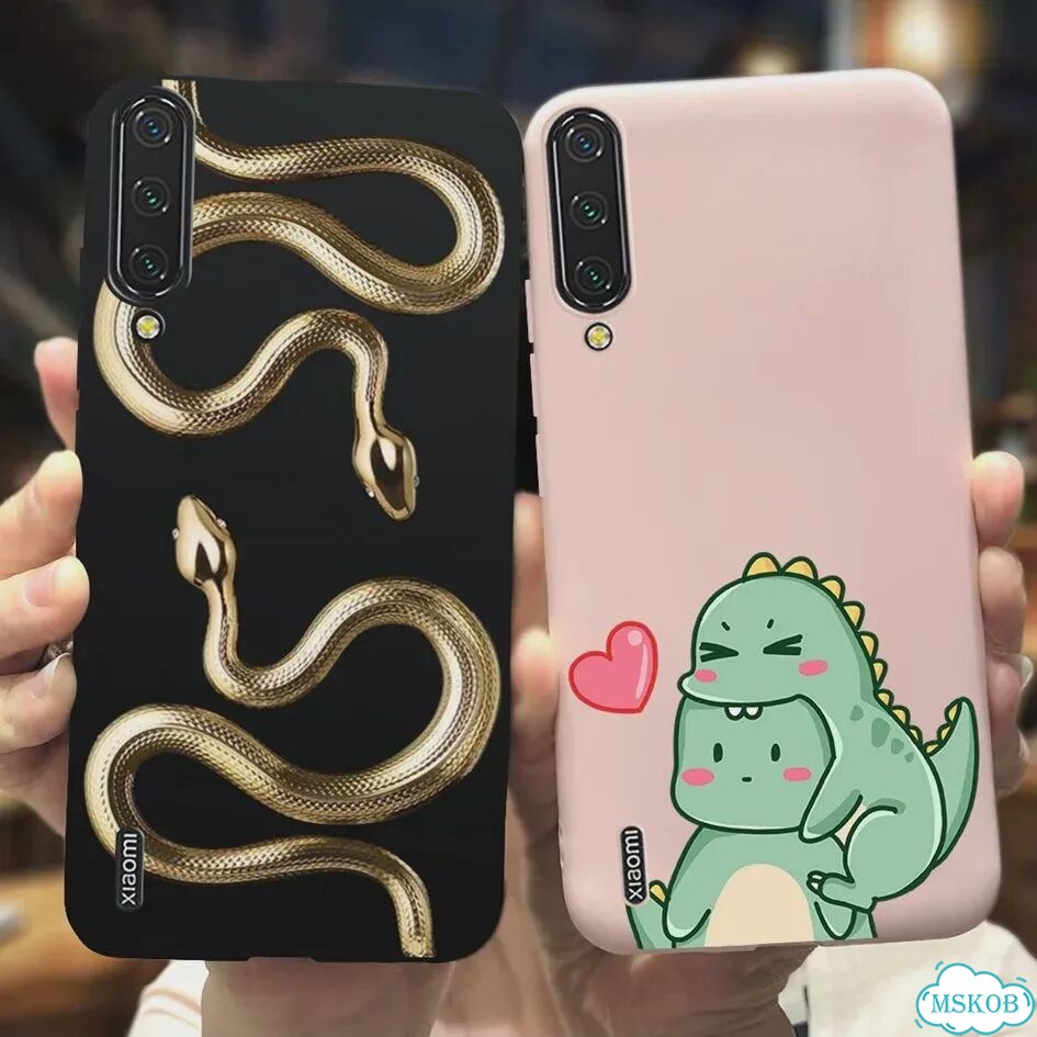 Чехол для Xiaomi Mi A3, цветочный силиконовый мягкий тпу матовый чехол для телефона Xiomi Xiaomi A3 фото 3