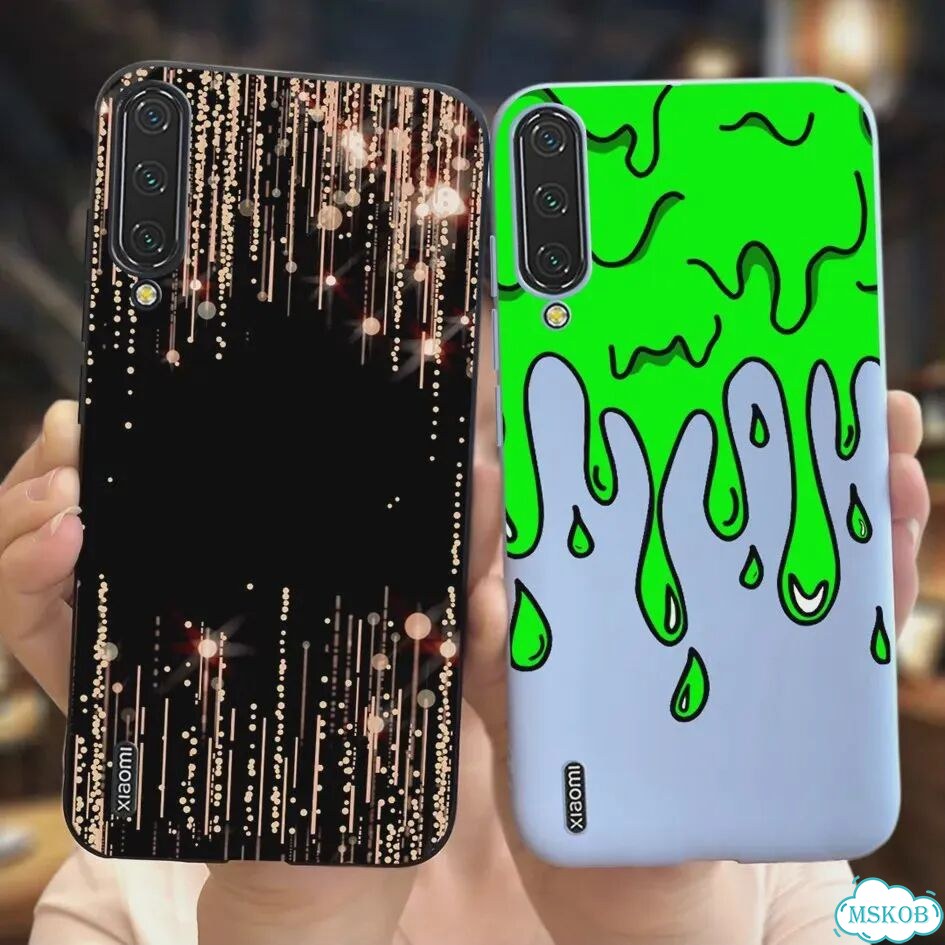 Чехол для Xiaomi Mi A3, цветочный силиконовый мягкий тпу матовый чехол для телефона Xiomi Xiaomi A3 фото 5
