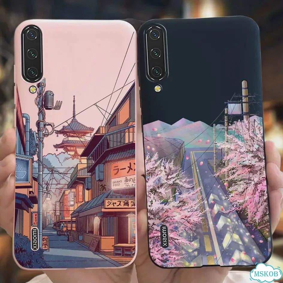 Чехол для Xiaomi Mi A3, цветочный силиконовый мягкий тпу матовый чехол для телефона Xiomi Xiaomi A3 фото 7