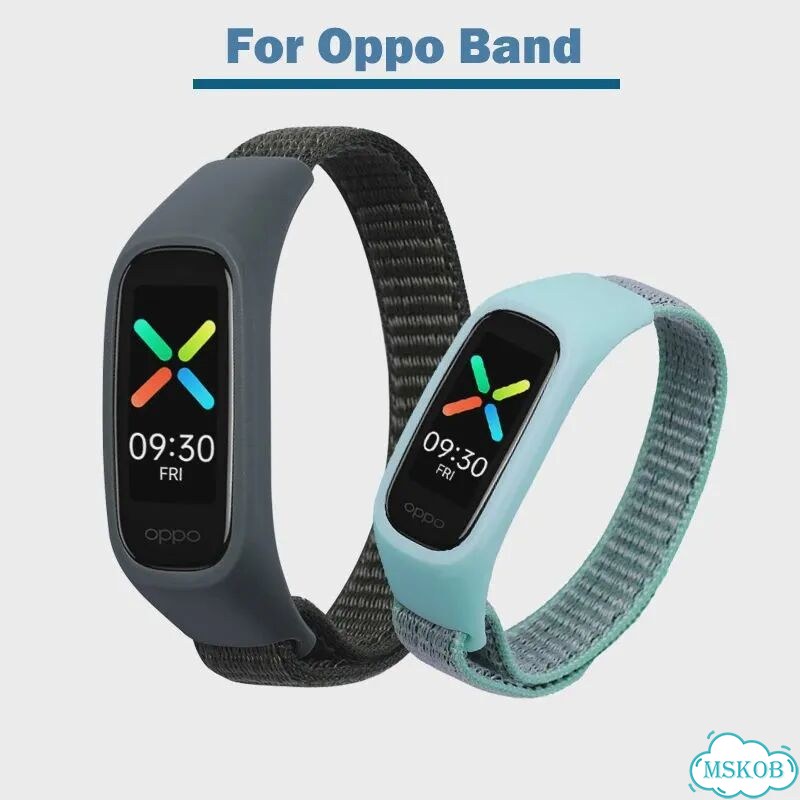 Мягкий нейлоновый ремешок для oppo Band, черный, 12 Capc Cod Blue фото 1