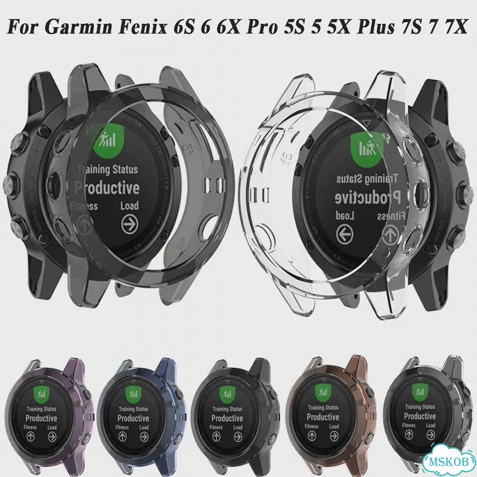 Чехол для Garmin Fenix 5/6/7 Transparent, для Fenix 7X фото 2