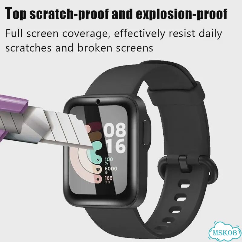 Защитное стекло Amazfit Bip S/Lite/U/Pro/3, 5шт, For BiP фото 2