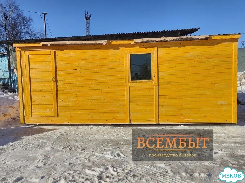 Доставка бытовки на участок уже готова фото 10