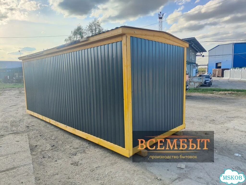 Доставка бытовки на участок уже готова фото 7