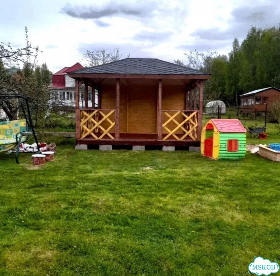 Беседки из сосны с установкой 4х6 фото 9