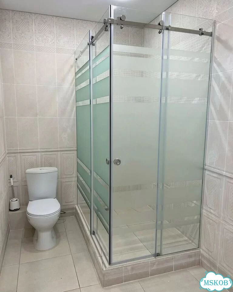 Душевой угол пятиугольный в кратчайшие сроки фото 2