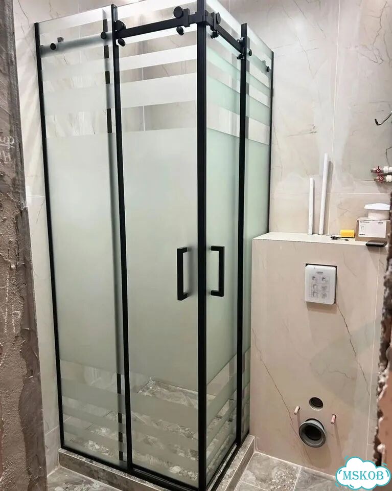 Душевой угол пятиугольный в кратчайшие сроки фото 6
