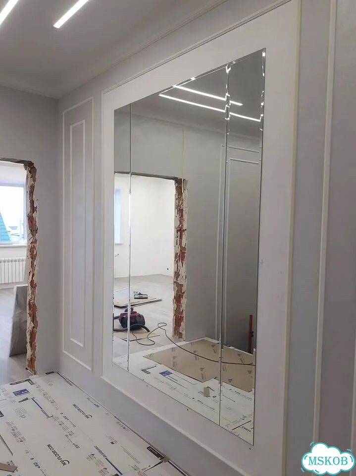 Зеркало большое на стену фото 10
