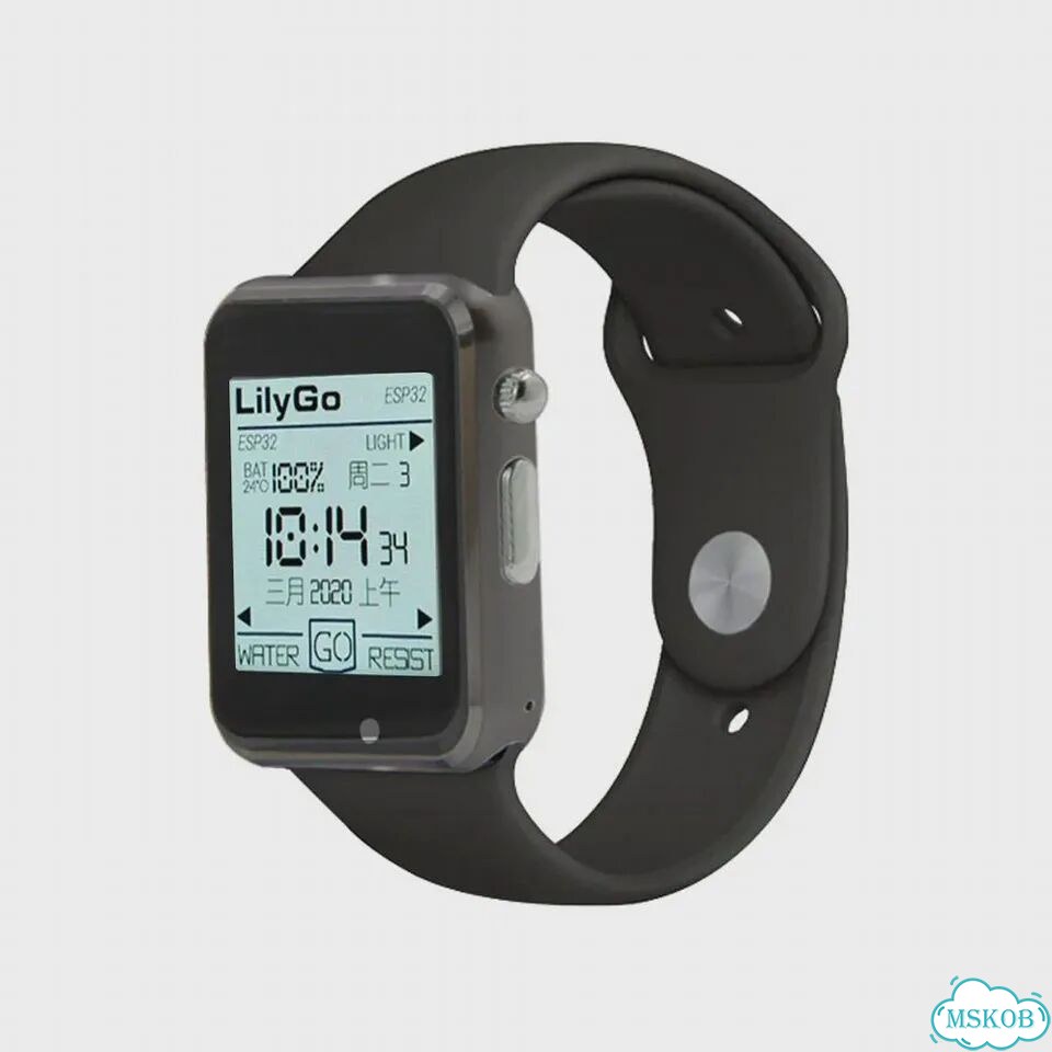 LilyGo T-Watch 2020 V3 Mic Version Gun Color умные часы фото 1