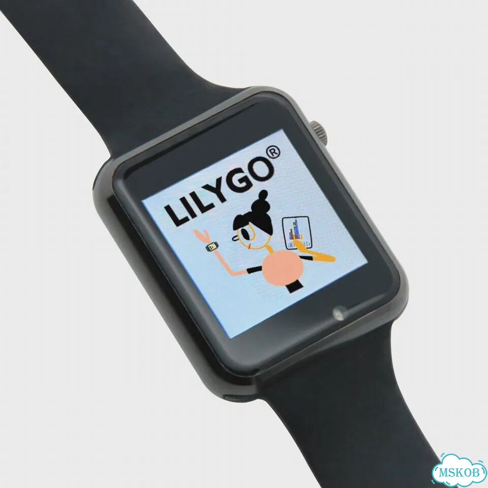 LilyGo T-Watch 2020 V3 Mic Version Gun Color умные часы фото 4