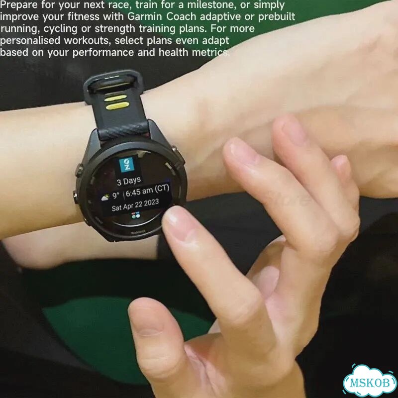 Garmin Forerunner 265, черный фото 7