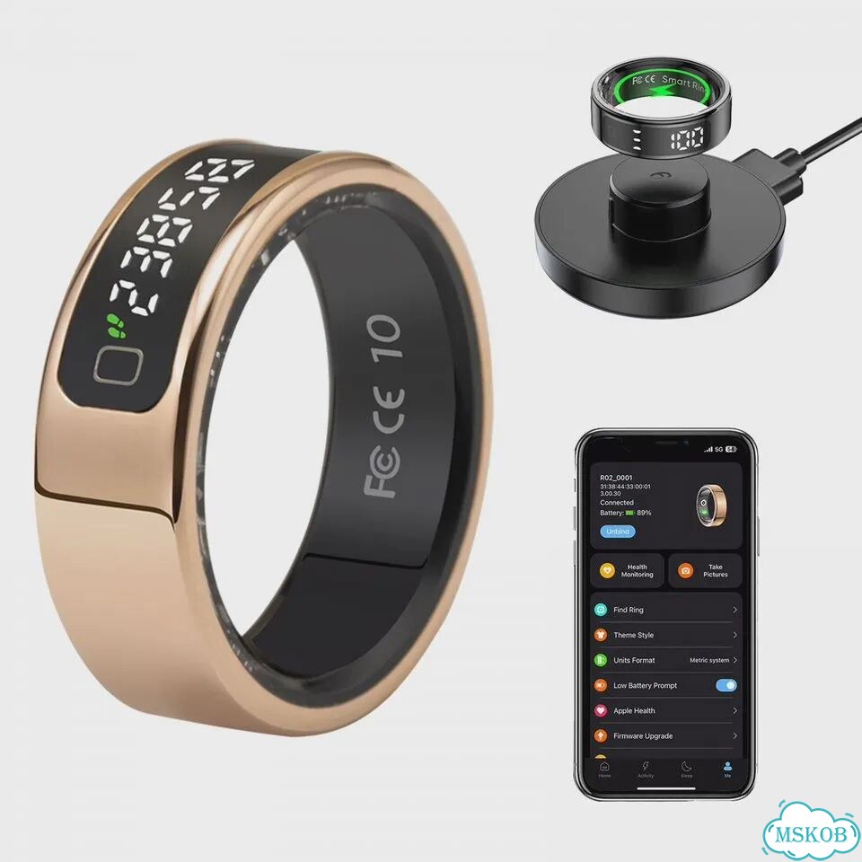 Amovan SMART Ring Rose Gold, размер 9 фото 3