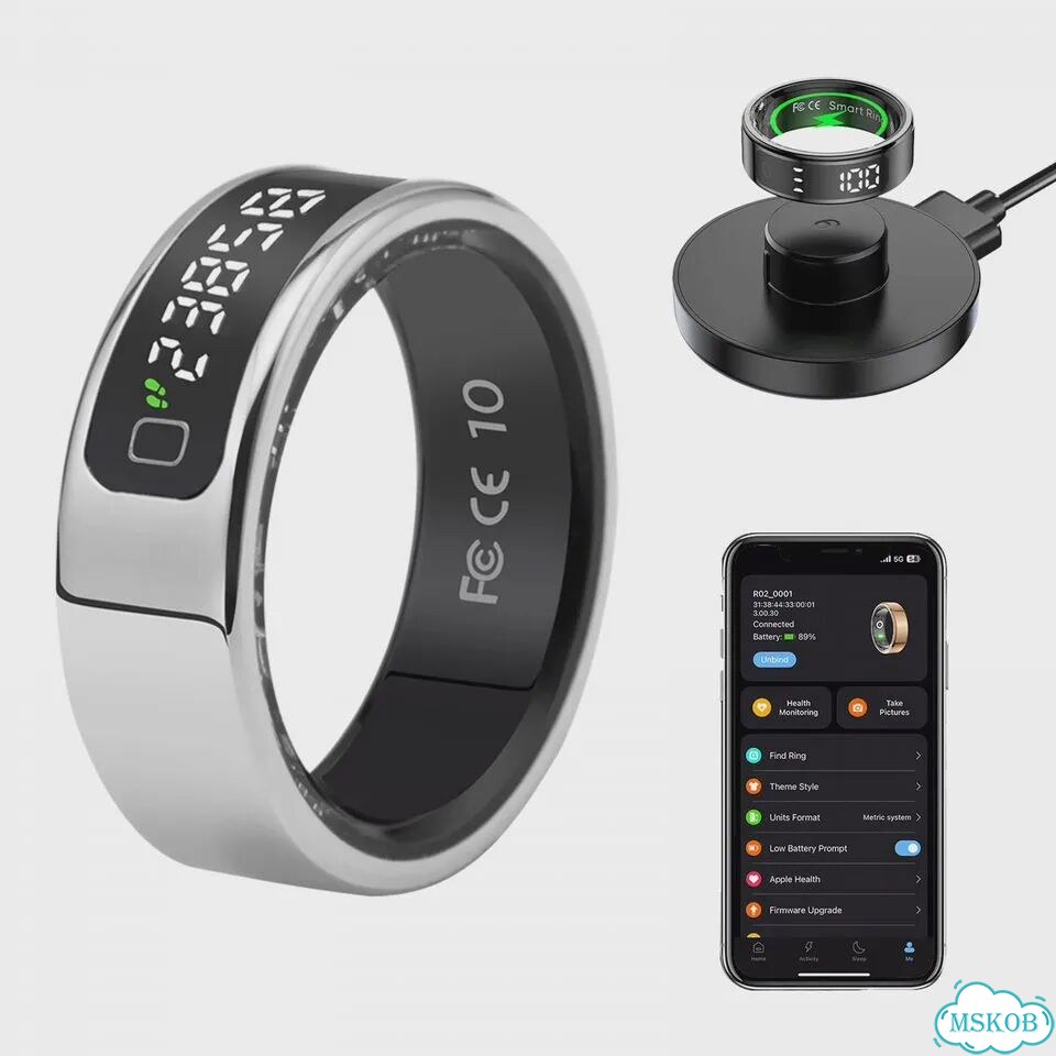 Amovan SMART Ring Rose Gold, размер 9 фото 6