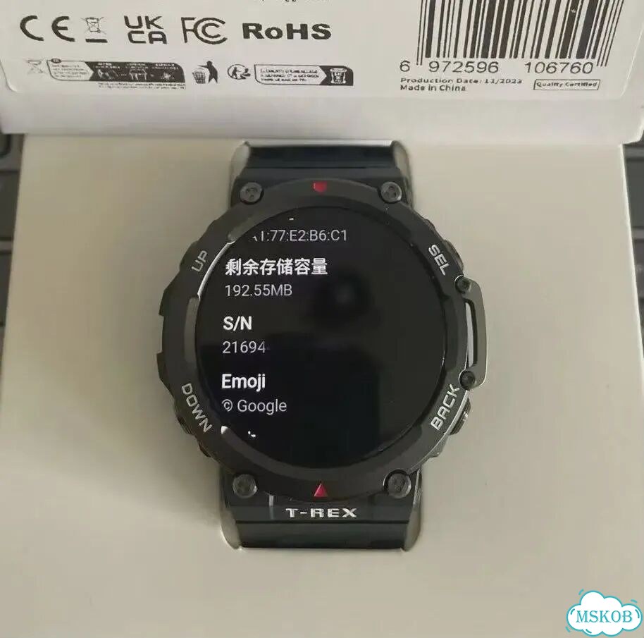 Amazfit T-Rex 2 Ember Black 99New умные часы фото 1