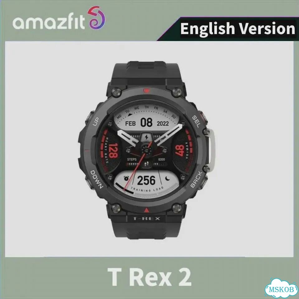 Amazfit T-Rex 2 Ember Black 99New умные часы фото 2