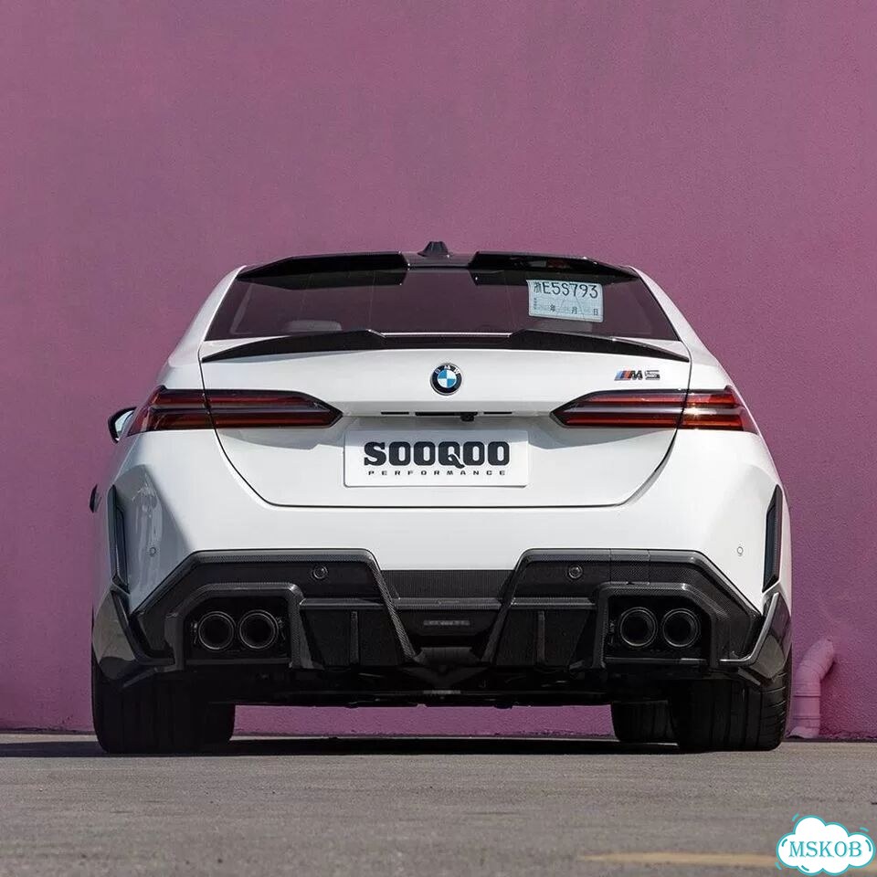 Спойлер BMW G60 M5 G90 сухой карбон стиль SQ фото 1
