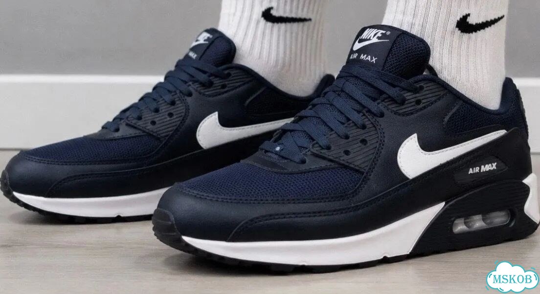 Классные мужские Кроссовки Nike Air max 90 фото 2