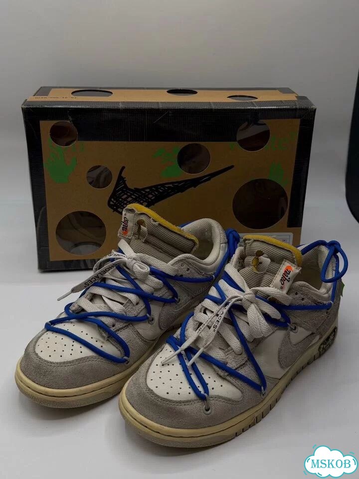 Кроссовки Nike Off-White x Dunk Low 'Lot 32 of 50 фото 1