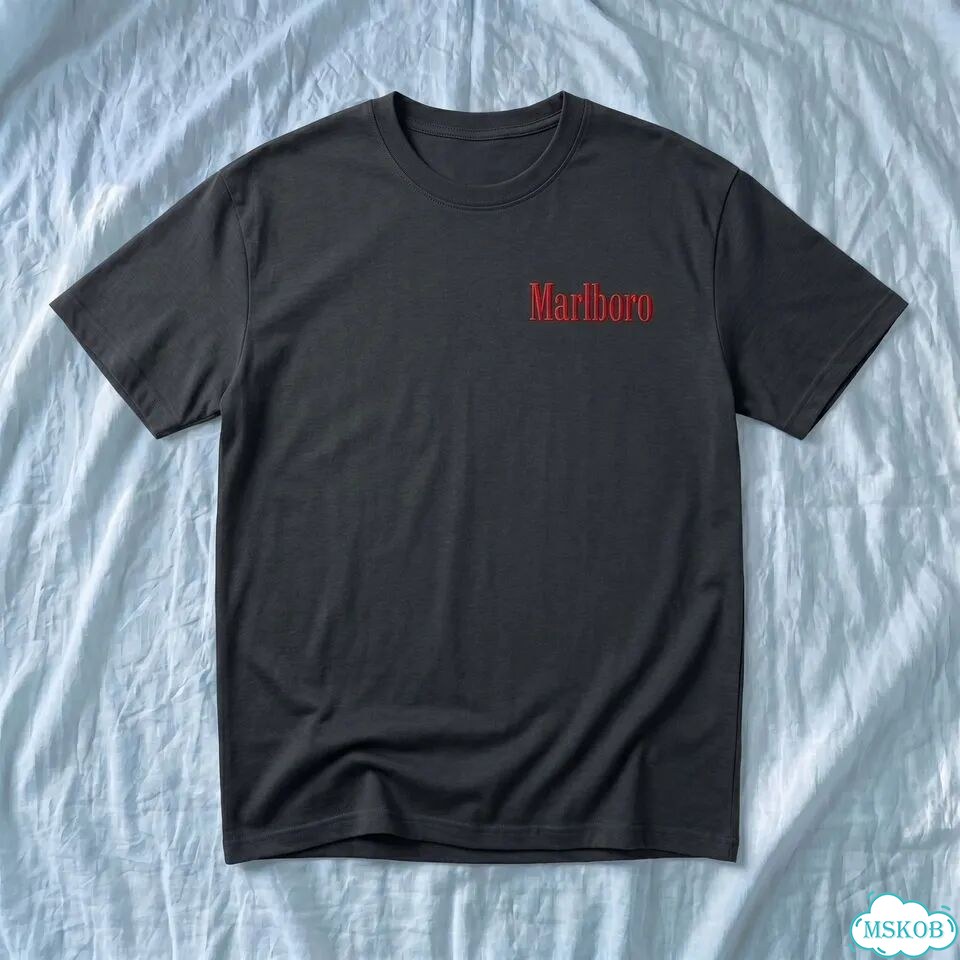 Футболка с принтом V-Neck T-shirt фото 1