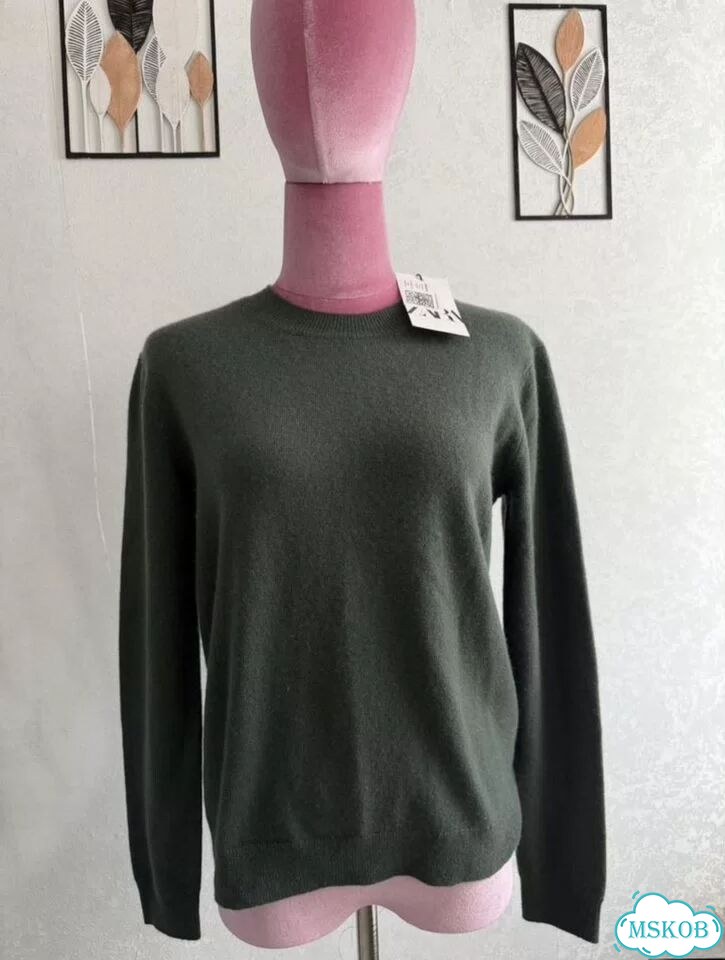 Zara новый с биркой джемпер (свитер) кашемир 100 фото 1