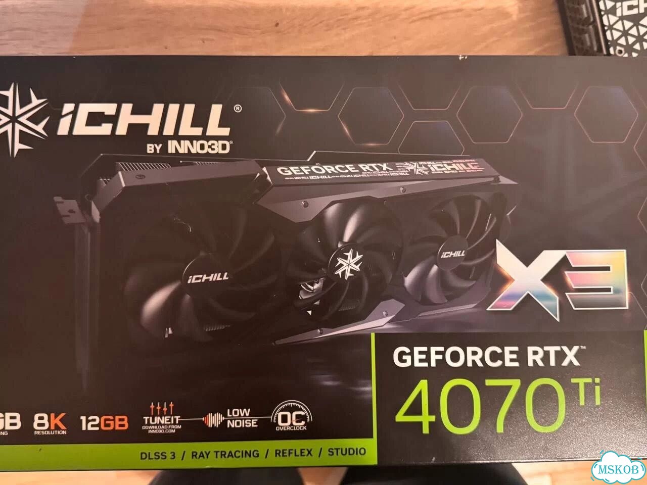 Видеокарта Ichill rtx 4070ti 12gb фото 1
