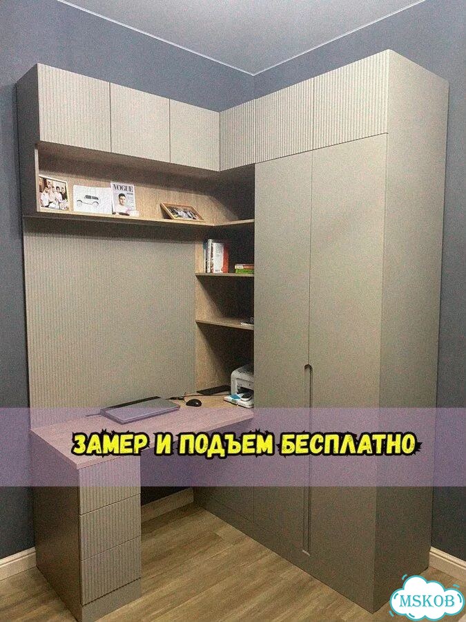 Шкаф в детскую комнату Рабочая зона фото 1