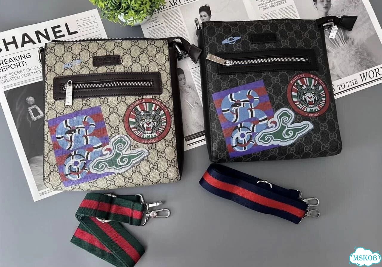 Сумка gucci мужская tiger фото 7