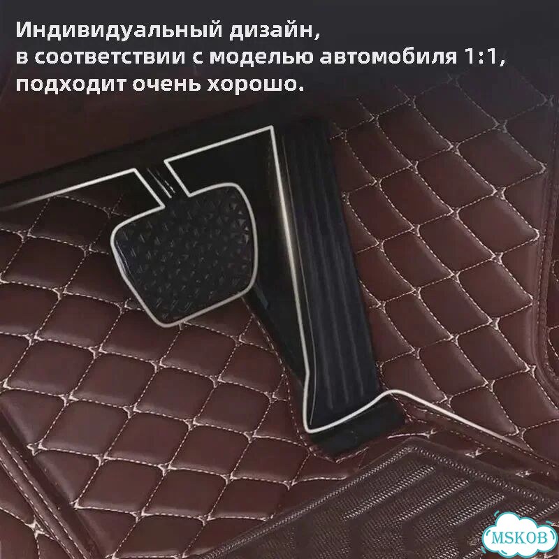 Автомобильные коврики JAC JS4 Москвиче 3 2021-2024 фото 3