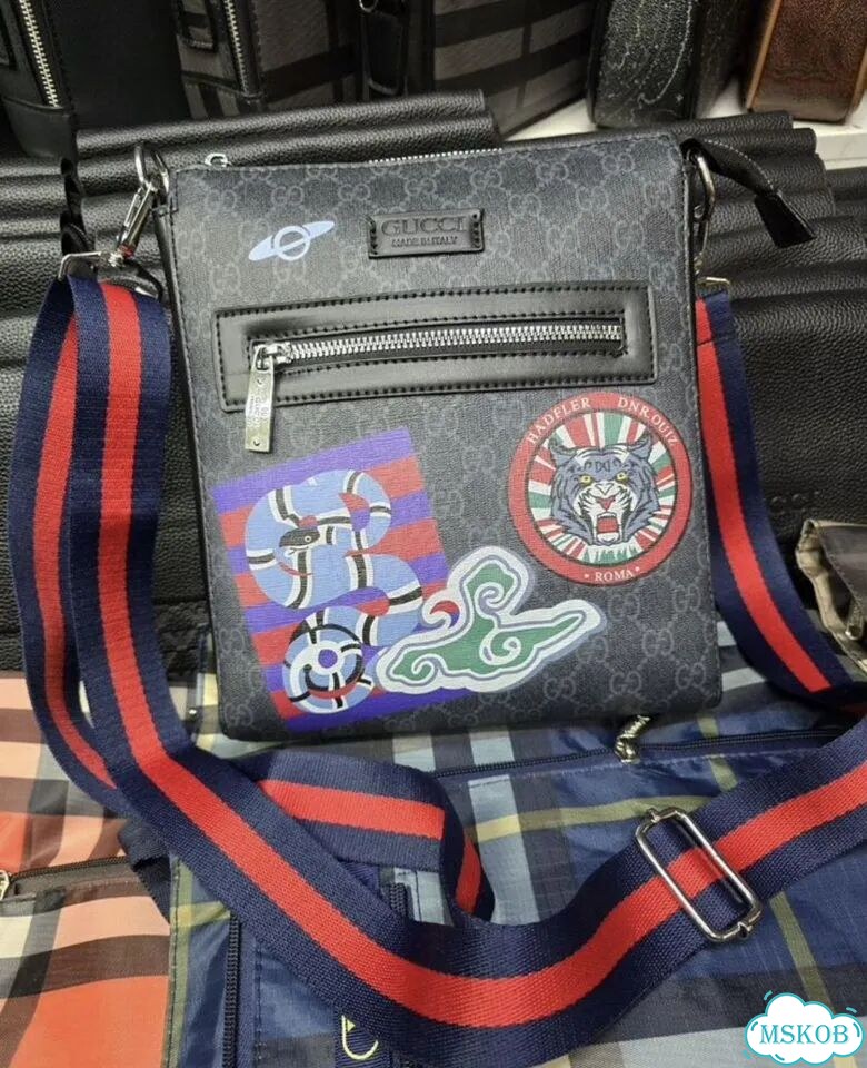 Сумка через плечо gucci gg tiger фото 1