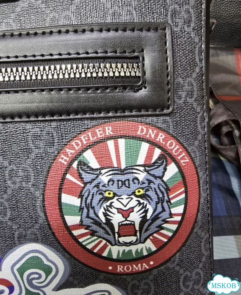 Сумка через плечо gucci gg tiger фото 3