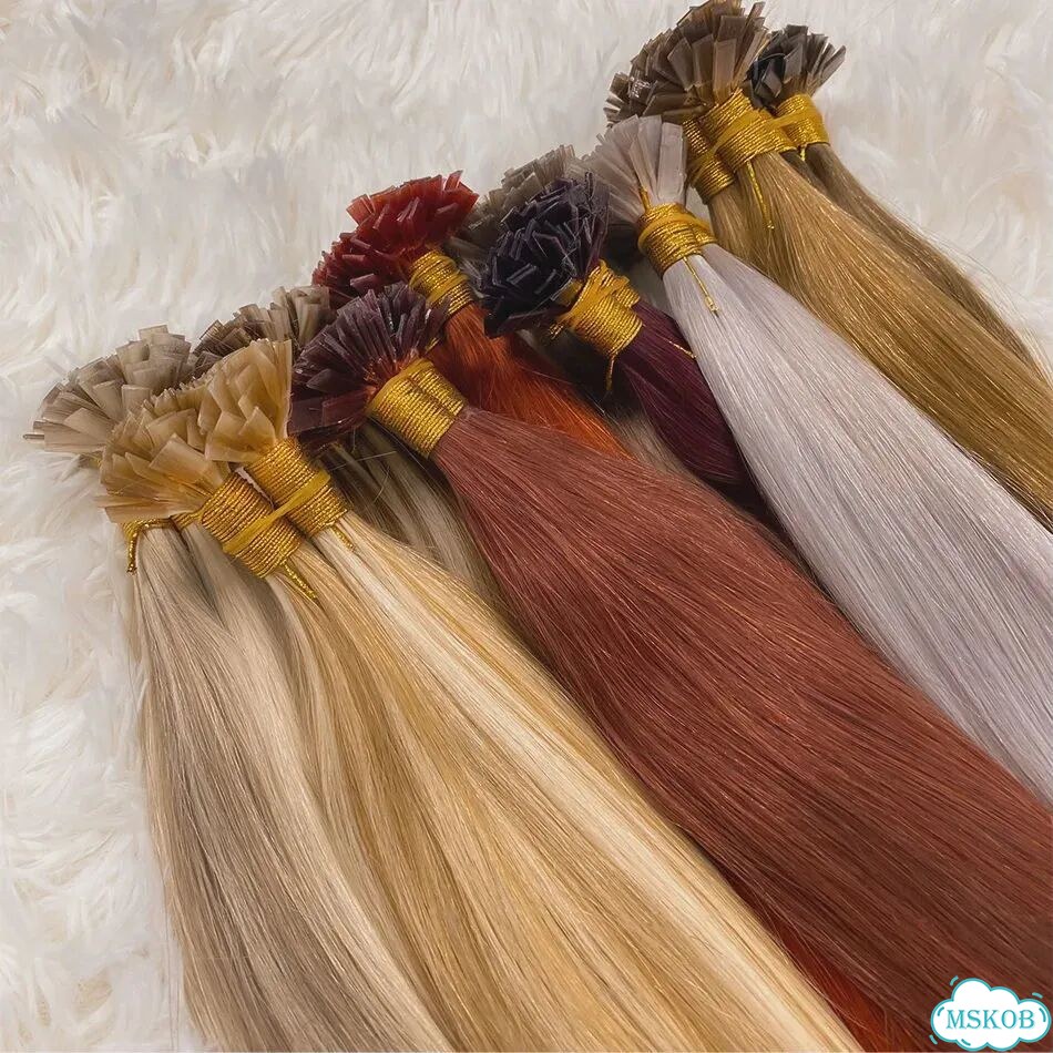Натуральные прямые волосы Shinehair 613, 26-30 дюймов 18inches 45cm, 50g For Sample, 1 фото 4