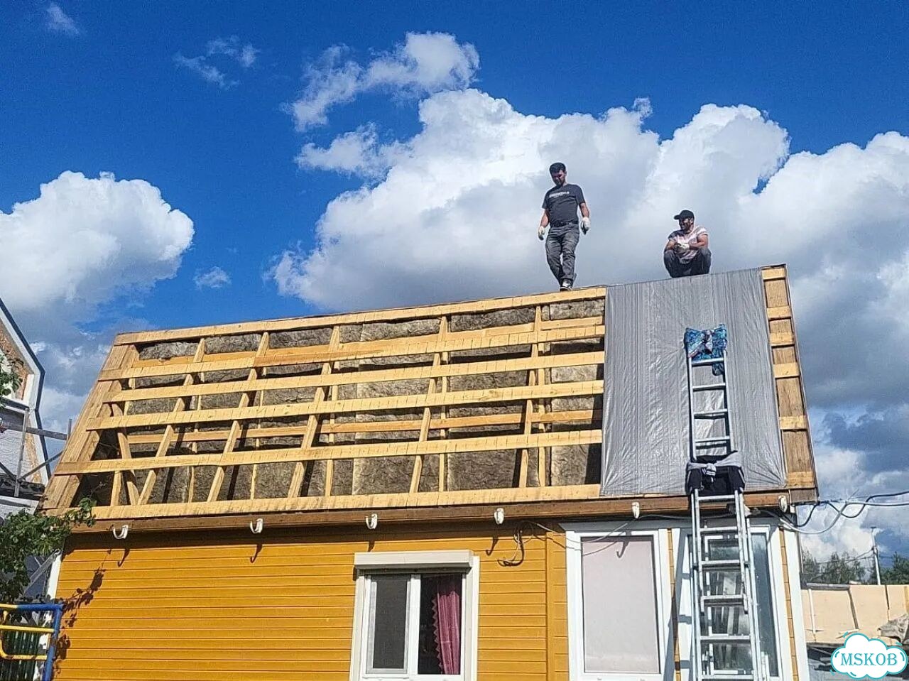 Крыша. Кровельные работы. Бригада кровельщиков фото 9