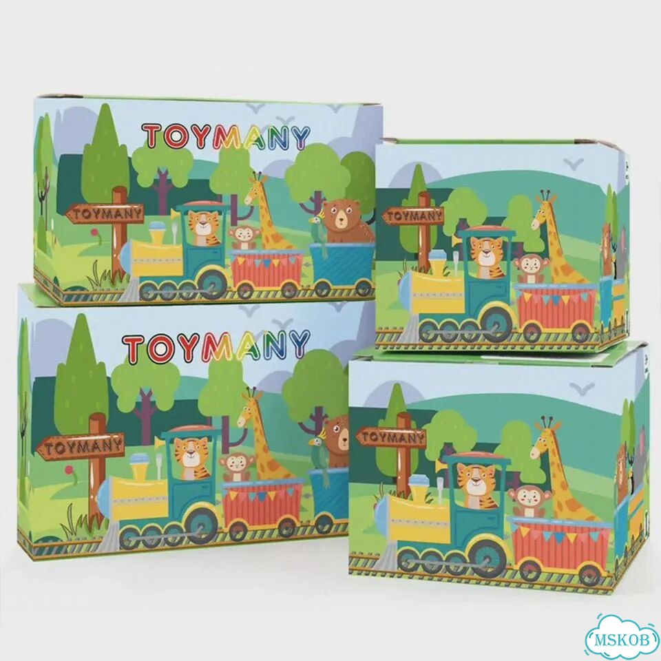 Toymany набор фигурок обезьянок из пвх F-sbmei01-huoji14 фото 7