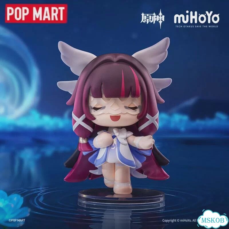 POP mart Gathering Q версия фигурка, Random 1 pcs, Темно-синий фото 2