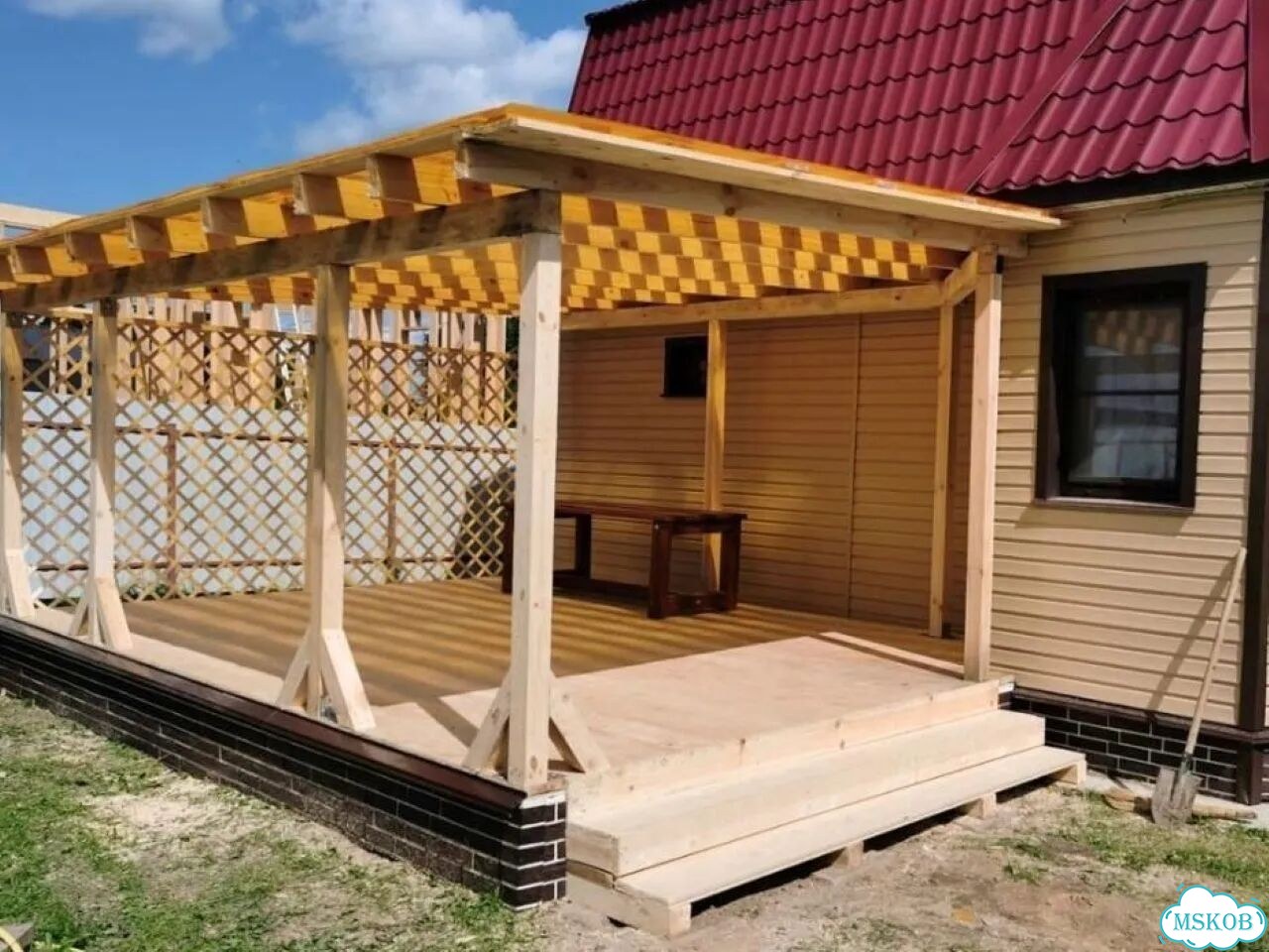 Строительство пристроек, веранд и террас фото 10