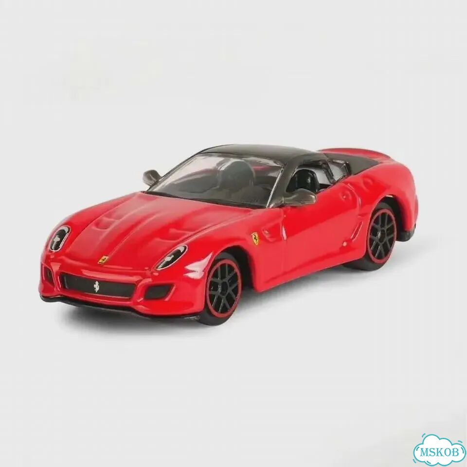 Bburago Ferrari F50 1:64, красный фото 7