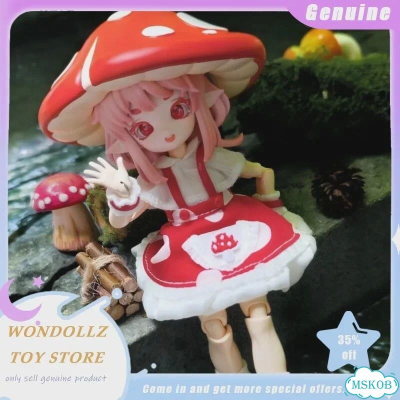 Кукла miniso Bjd Mushroom Fungus Series, Цвет: haning card 02 фото 2
