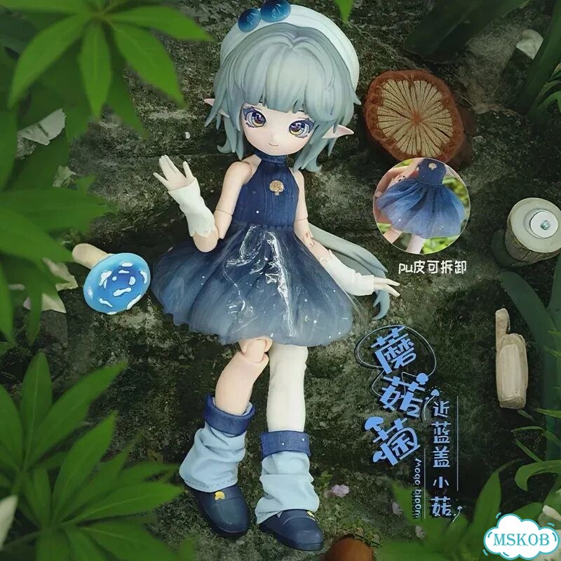 Кукла miniso Bjd Mushroom Fungus Series, Цвет: haning card 02 фото 4