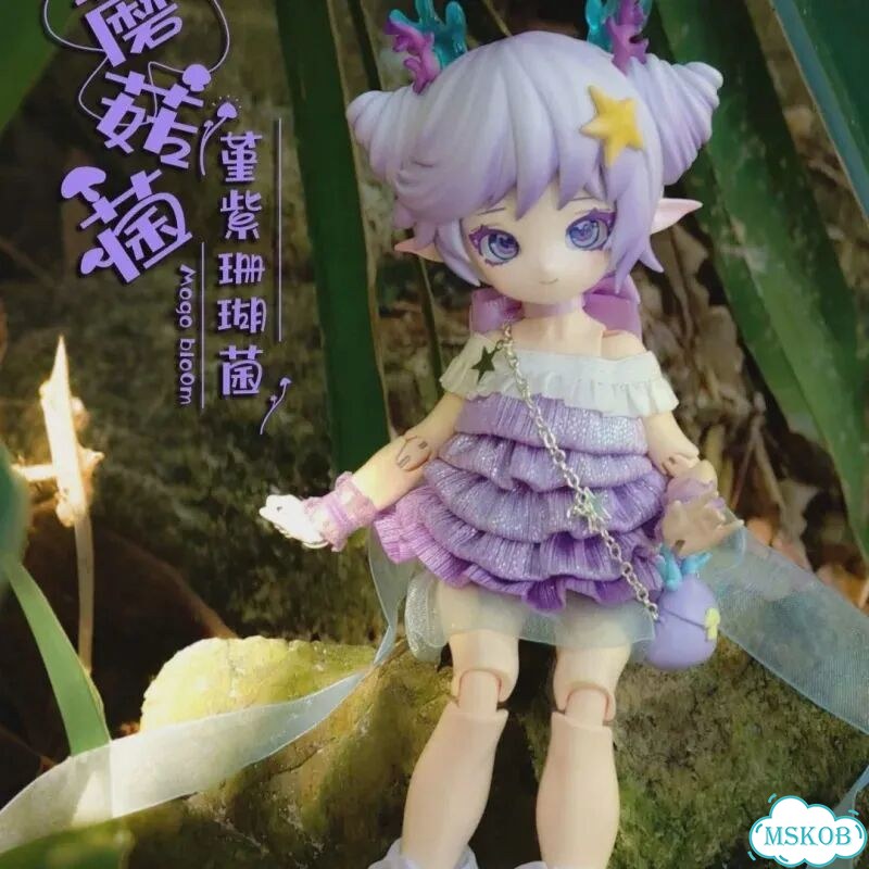 Кукла miniso Bjd Mushroom Fungus Series, Цвет: haning card 02 фото 7