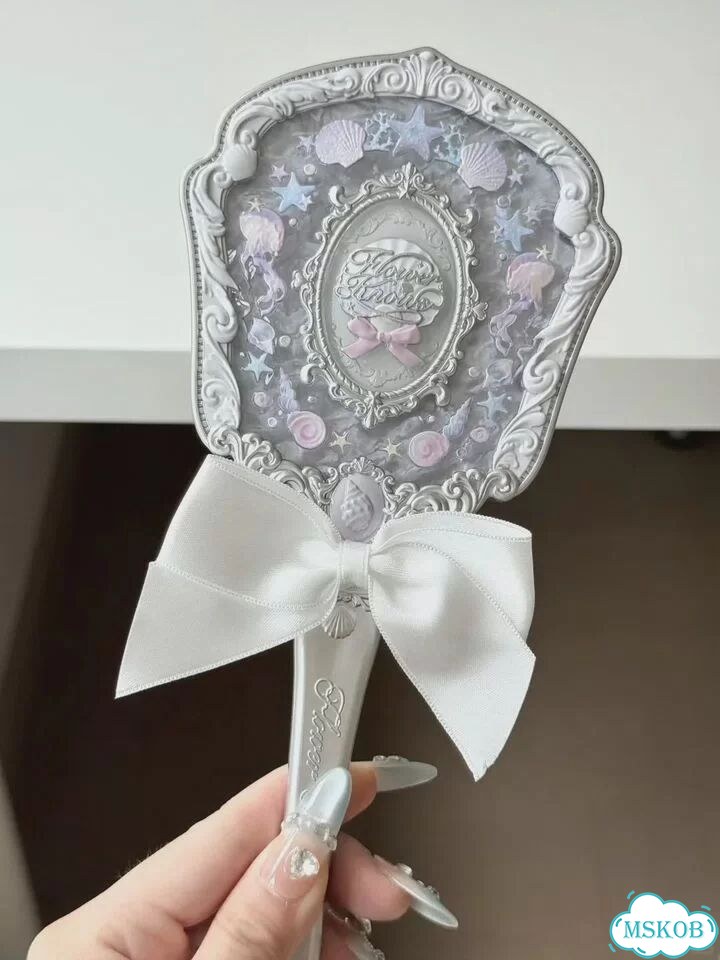 Зеркало косметическое Flower Knows Shell's Jewel, Pink Seashell фото 4