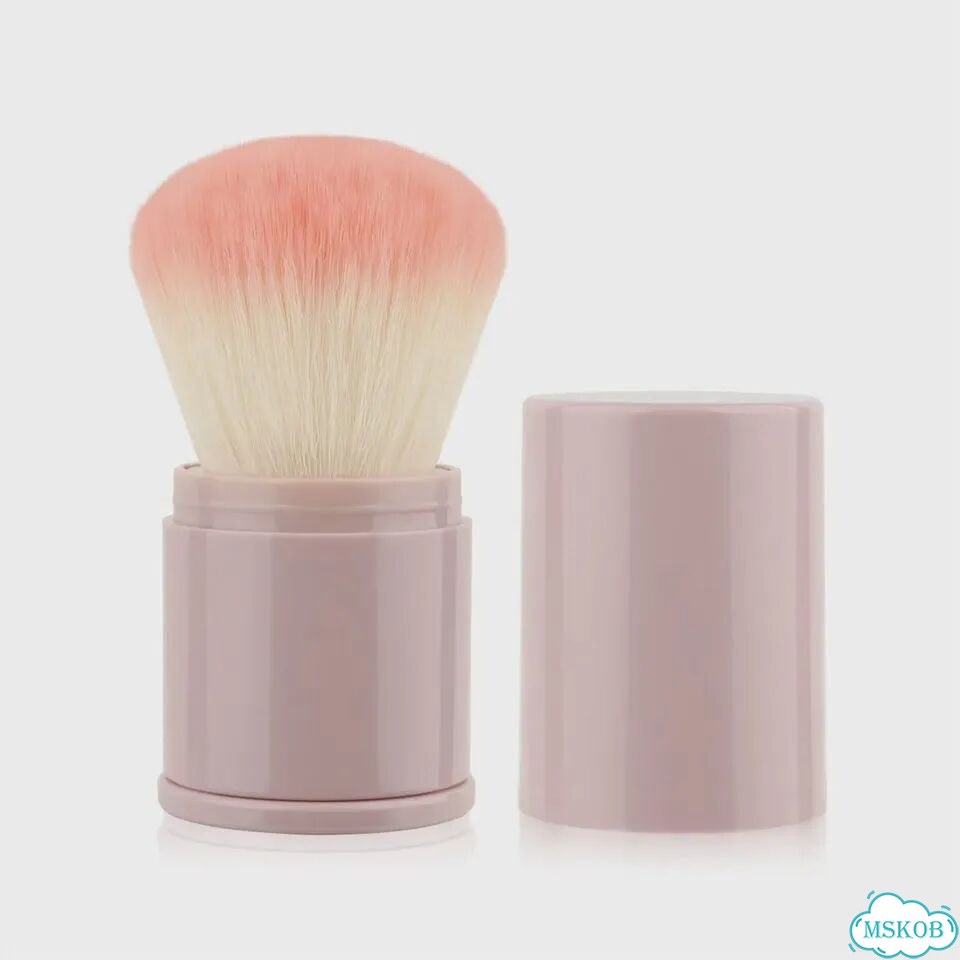 Профессиональная регулируемая кисть Кабуки для пудры Plastic handle фото 1
