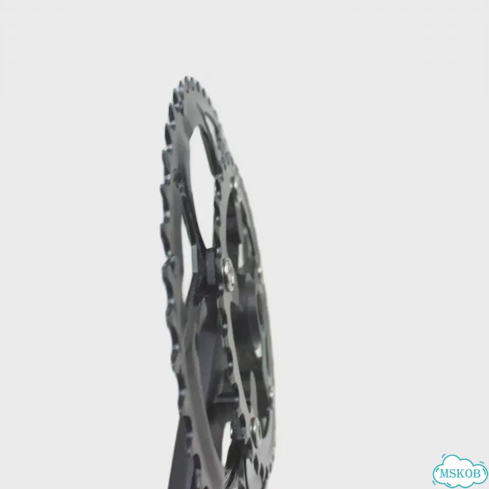 NowAct Шатуны 50/34T 8/9 Скоростей Алюминиевые Черный Черный, black Glossy фото 4