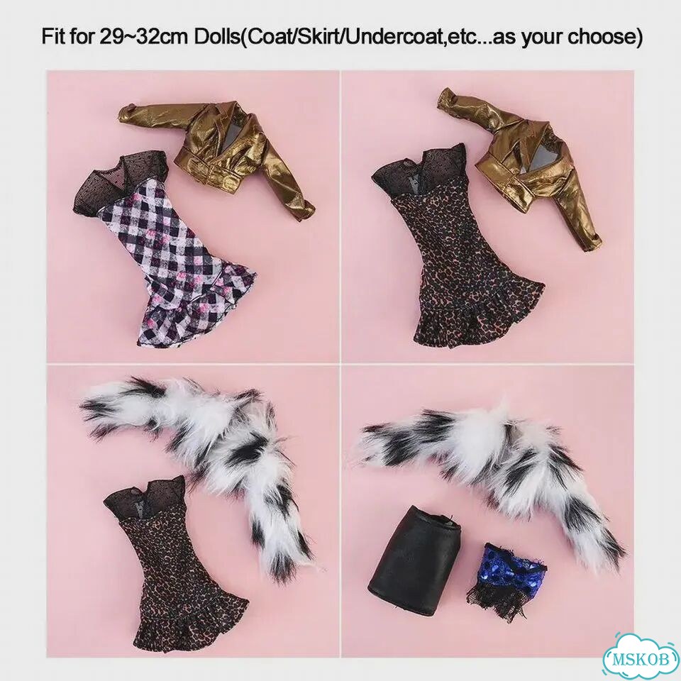 Комплект одежды для куклы 29-32 см Розовый, Pink-Socks фото 6